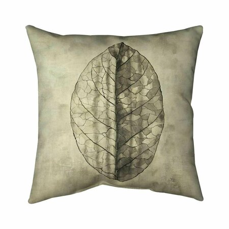 FONDO 20 x 20 in. Translucent-Double Sided Print Indoor Pillow FO2773799